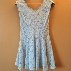 Light Blue Lace Dress